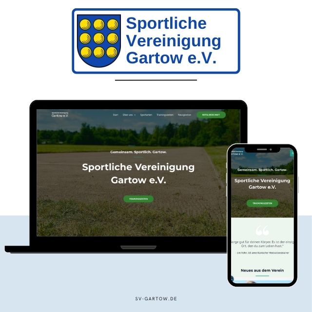 sv-gartow Relaunch